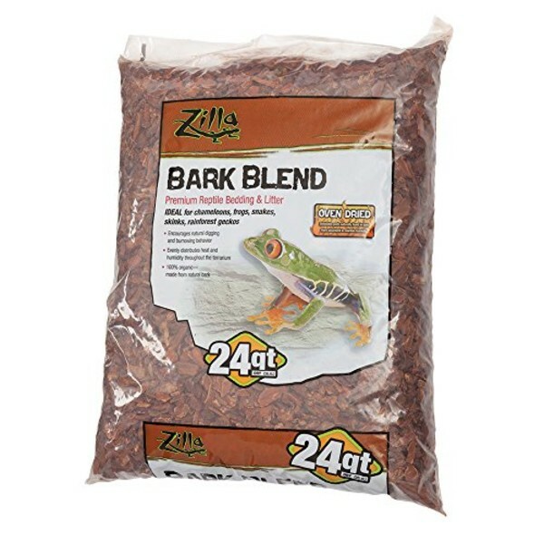 Zilla (#GSA14BFG05) Premium Bark Blend Reptile Bedding & Litter 