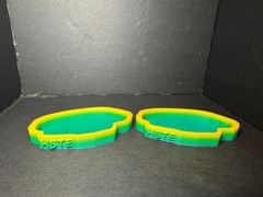 Custom 3D Printed Reptile Food or Water Dish – Leaf Style by HSTE
