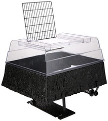 Penn Plax Turtle Tank Topper – Above-Tank Basking Platform for Turtle Aquariums,