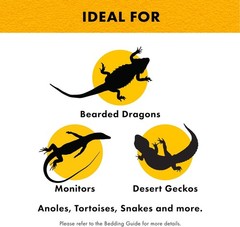 Reptile Terrarium Bedding Substrate Floor Liner, Brown, 30BR/40BR/50/65G, 17….