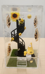 Clear Acrylic Jumping Spider Enclosure Terrarium Vent Holes Front Door Bee Decor