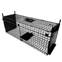 Animal Cage Trap 32 X 13 X 10 inch Double Door Animal Cage Trap Metal Trap Ca…