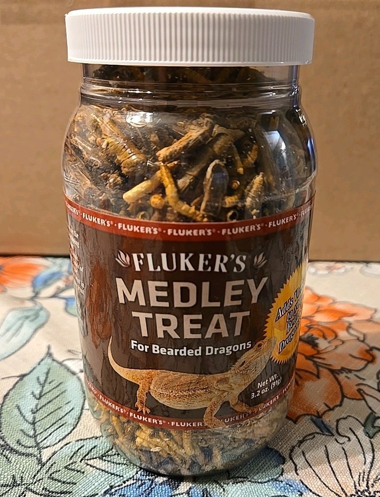 Fluker’s Medley Treat for Bearded Dragons 3.2 oz Pack of 1