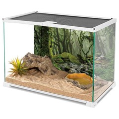 AWERT Tropical Forest Terrarium Background Stream Green Huge Tree Reptile Hab…