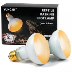 Reptile Heat Lamp, 150W Heat Lamp Bulbs for Reptiles 2 Pack, Amphibians Baski…