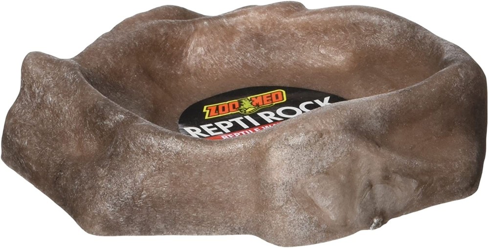 Zoo Med Repti Rock Reptile Water Dish for Reptiles, X-Small