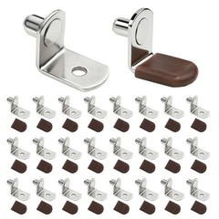 1/4 inch Shelf Pegs for Shelves Cabinet Shelf Support Ppegs Metal Shelving Pi…