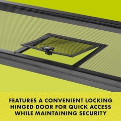 Reptile Terrarium Screen Cover 20×10