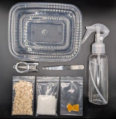 Slime Mold Culture Kit With Dried Sclerotia And Accessories
