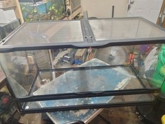 Reptile Terrarium Cover Screen 40 Gallon Breeder Tank, 36″L x 18″W