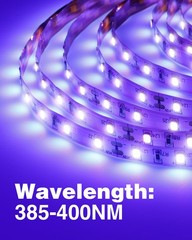 Onforu 32.8ft LED Black Light Strip Kit, 600 Units Lamp Beads, 12V 10M,