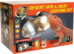 Compact & Efficient UVB Heat Lighting Kit – Ideal for Reptiles & Amphibians
