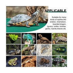 Haull 4 Pcs 24 x 47 Reptile Carpet Pet Terrarium Floor Liners B… FAST USA SHIP
