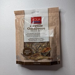 Aqua Culture Reptile Omnivore Dried Mix, 4 oz Exp 1/30/26