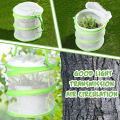 10 Pcs Mini Butterfly Habitat Cage Clear Mesh Butterfly Net