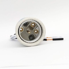 E26 Socket, Ceramic Standard Medium Screw Socket, E27 Bulb Lamp Holder, E26 L…