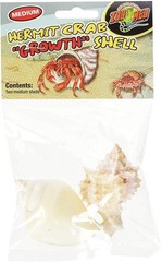 Zoo Med Hermit Crab Growth Shell 2 Medium Shells – 3 Pack