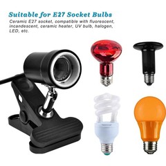 Reptile Heat Lamp with 50W Light Bulb, Basking Spot Light Simulated8486