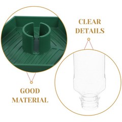 2 Pcs Lizard Water Feeder Reptile Drinking Fountain Dish for Snake