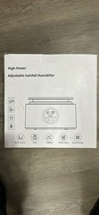 Yygywen H50 White Reptile Tank High Power Adjustable Rainfall Humidifier 5L