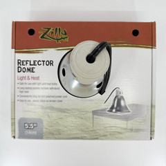 Zilla Dome Reflector Silver Ceramic 5.5″