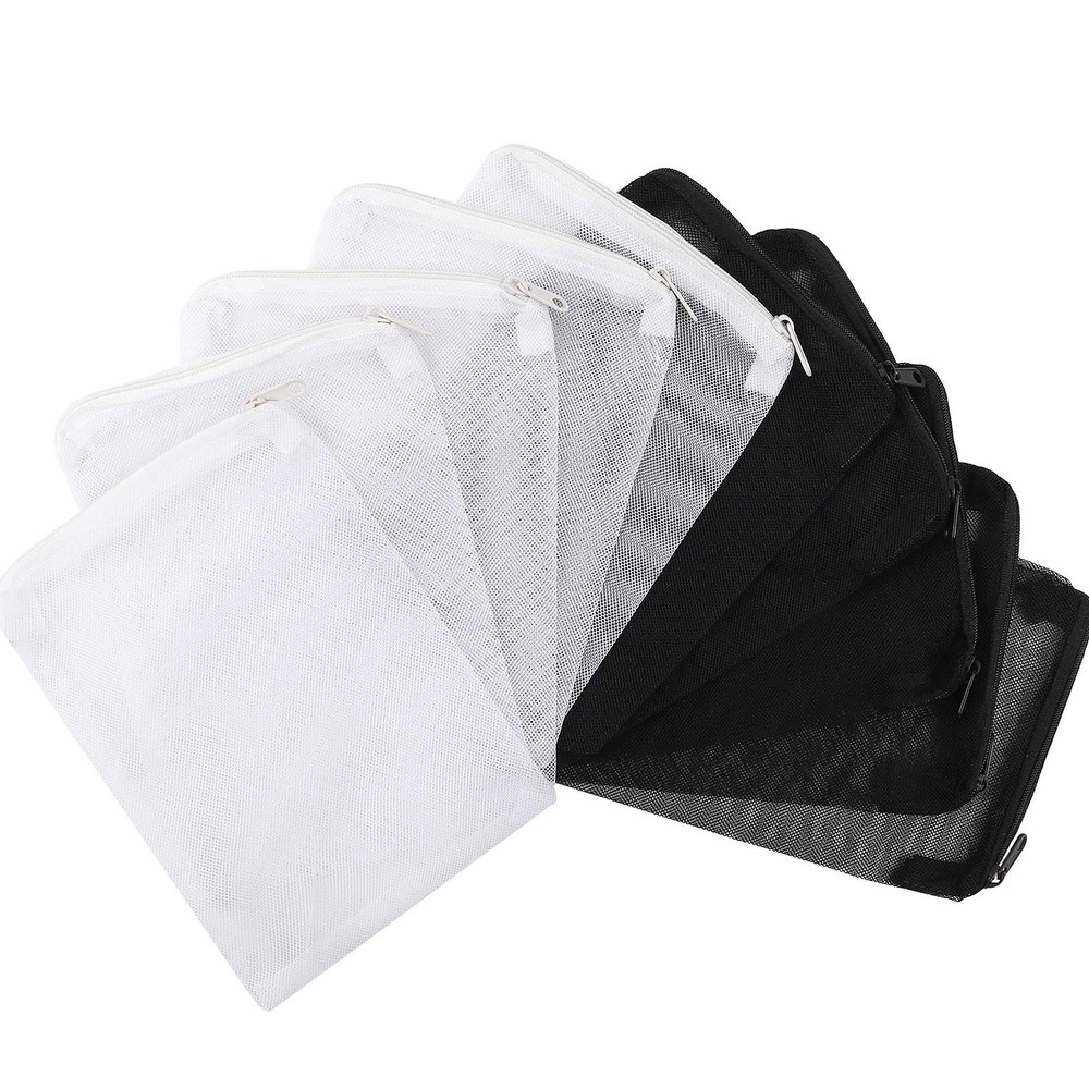 DEPEPE 10pcs 7.8 x 5.9 Inch Aquarium Filter Media Bags with Zipper for Activa…