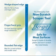 Scrigit Scraper No-Scratch Plastic Scraper Tool, 5 Pack – The Handy Multi-Use…