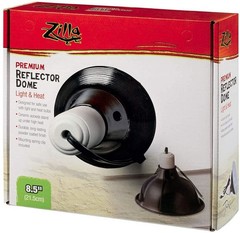 Reptile, Zilla Premium Reflector Dome – Light & Heat (8.5″)