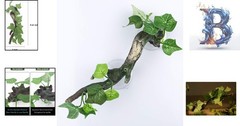 Durable Climbing Branch Decoration for Snakes, Lizards & Frogs—Easy Installation