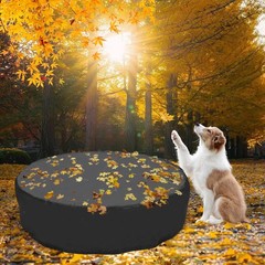Tufmunb 97 inch Foldable Dog Pet Bath Pool Cover, Portable Round Collapsible …