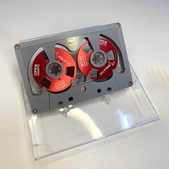 2PCS Metal disc audio tape with 50-minute hollowed-out section