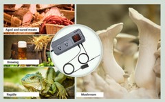 Inkbird 608T Digital Temperature Humidity Controller Greenhouse Grow Tent 110V