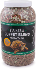 Fluker’s Buffet Blend Box Turtle Diet Insects Veggies Fruit 3.25 Lbs