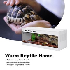 Reptile Enclosure Up To 40x16x16in Stackable Terrarium Snake Tank 44 Gallon Cage