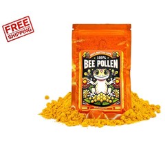 Nourishing 100% Bee Pollen Powder for Reptiles – Perfect Gecko & Isopod Treat