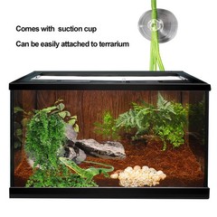 kathson 3 PCS Reptile Vines Plants Flexible Bendable Jungle Climbing Vine Terrar