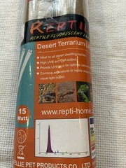 Reptile Fluorescent Lamp T8 -15W- 18″ -Desert Terrarium Lamp – UVA UVB – 2 Pack