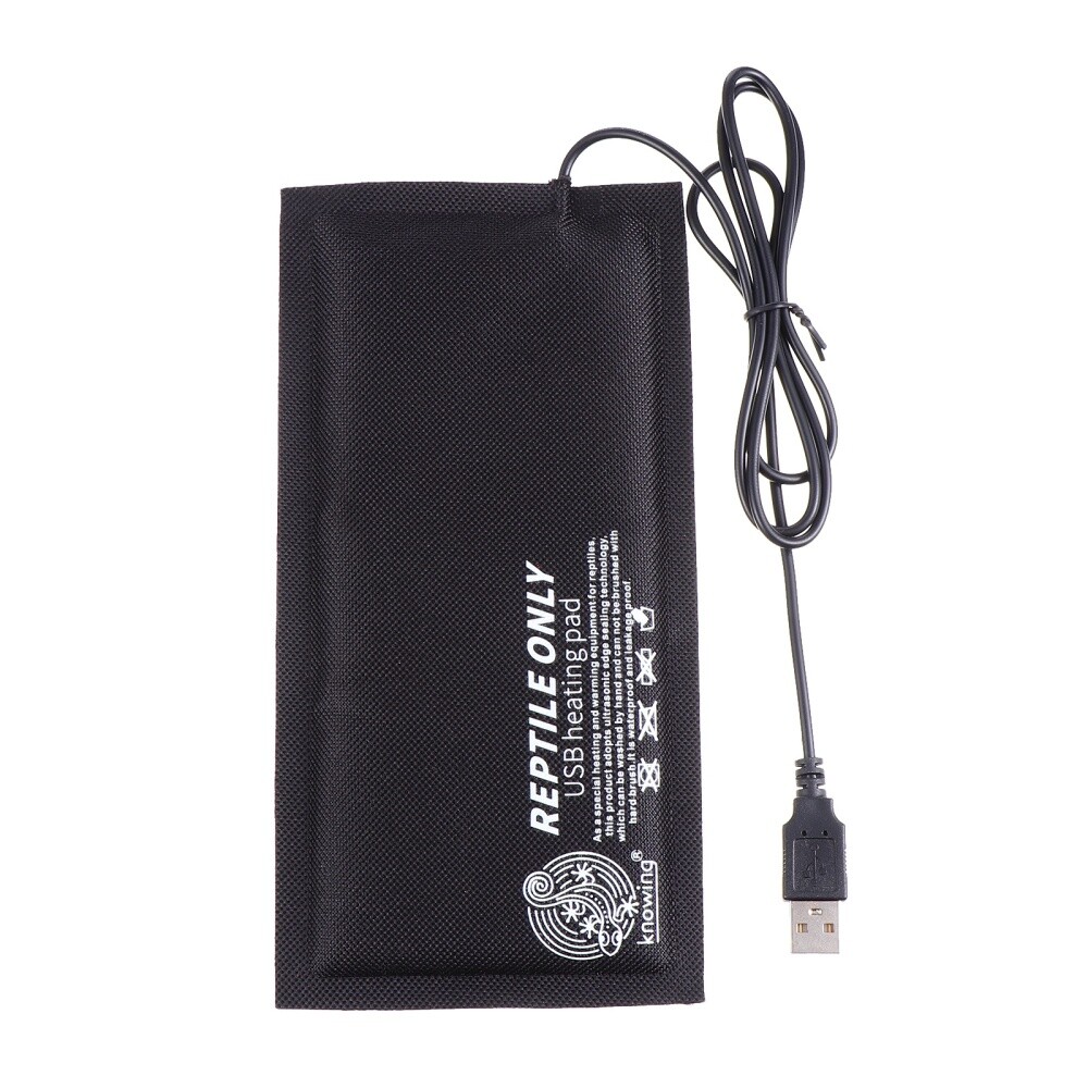 USB Reptile Heating Pad Reptile Under Tank Heater for Snake Lizard Turtle Pad