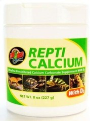 Zoo Med Reptile Calcium with Vitamin D3, 8-Ounce Free shipping