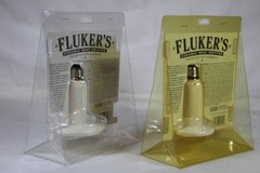 Lot of 2 Fluker’s Ceramic Heat Emitter for Reptiles and Amphibians 60W/ 100W