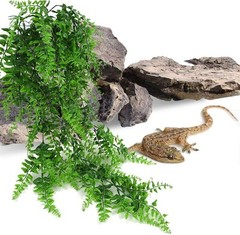 Reptile Plants Hanging Fake Vines Boston Climbing Terrarium Plant with Suctio…