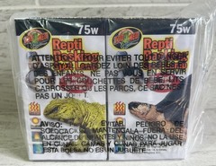 ZooMed (2 Pack) 75 Watts Reptile Basking Spot Lamp