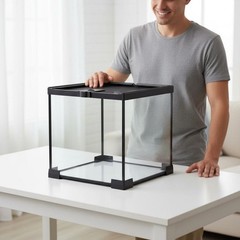 Stackable Amphibian Enclosure Anti-Escape Design Lizard Habitat Excellent