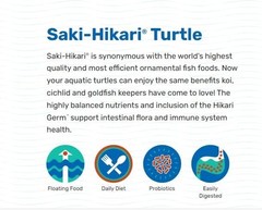 Hikari Turtle Food Probiotic Nutrient Medium Floating Pellet 1.58-Oz. – 4 Pack