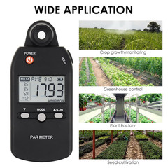 Quantum PAR Meter Full-Spectrum High Precision PPFD Tester for Photosynthetic Ac