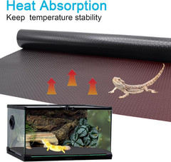 Bearded Dragon Tank Accessories, Reptile Terrarium Carpet Substrate for Leopard