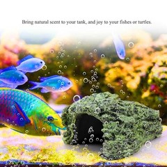 Tnfeeon Reptile Hiding, Reptile Box Shelter Terrarium Hideout Caves for Aquar…