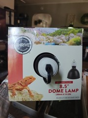 New Thrive 8.5″ Dome Lamp 6ft Cord On/Off Switch for 150 Watt bulb