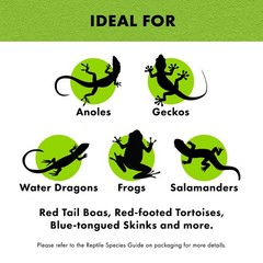 (3 pack) Pet Reptile Terrarium Substrate Bedding, Jungle Mix, for Frogs