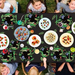 Reptile Snake Birthday Party Supplies Serves 24 Lizard Green, Brown, Black